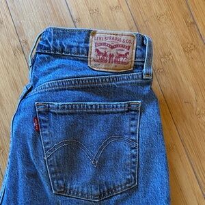 Levi's 501 original Straight Blue Jeans